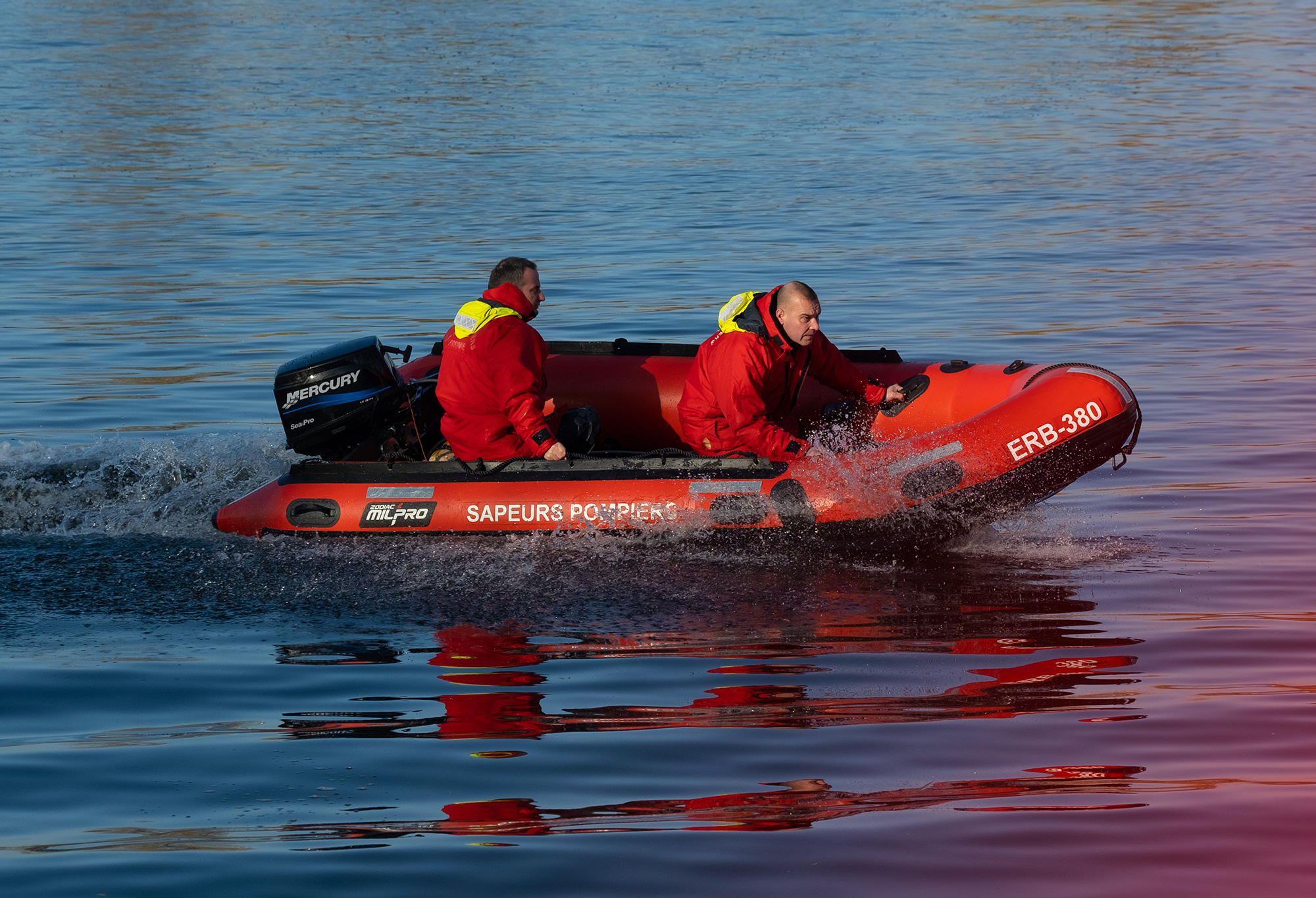 Zodiac Milpro inflatable rescue boat