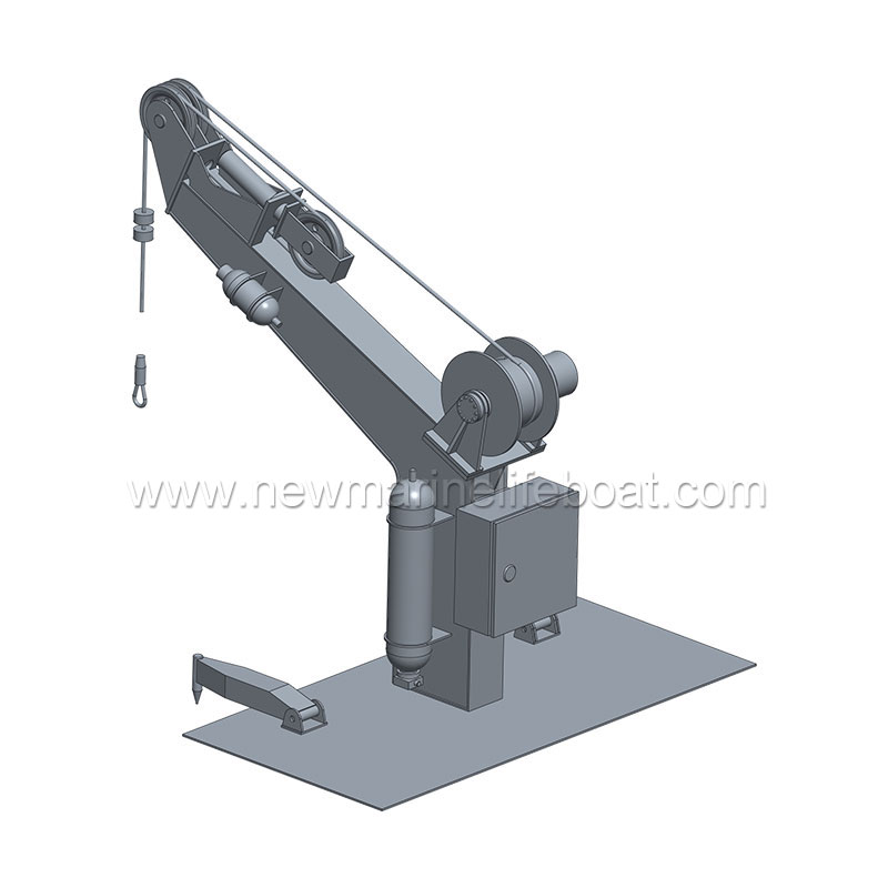 Platform Rescue Boat Davit