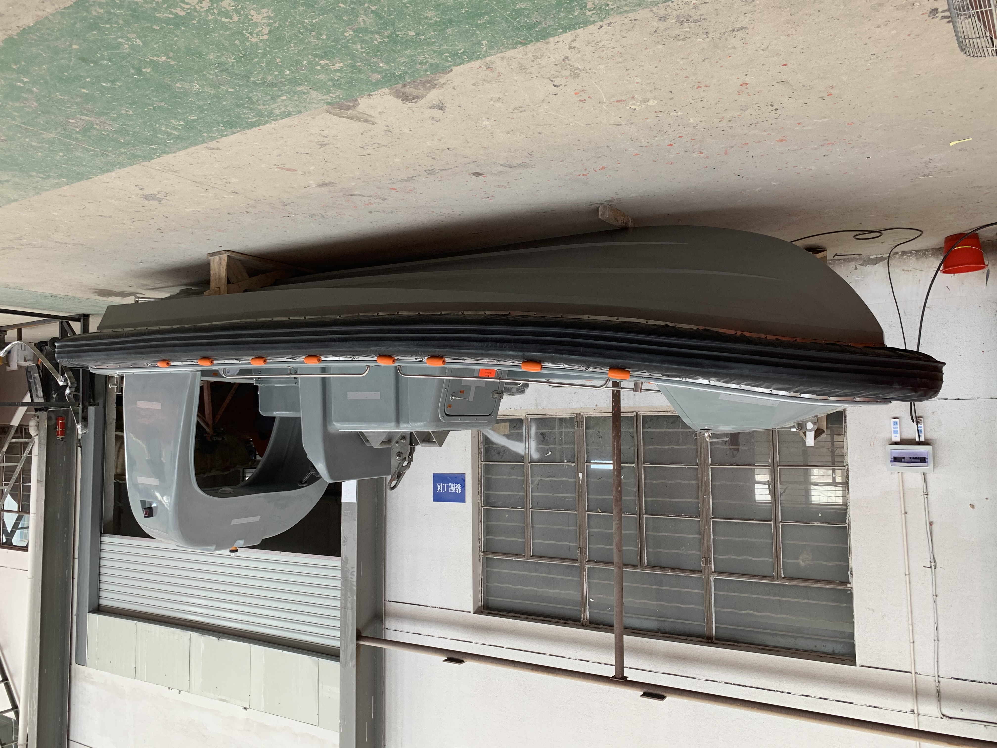 Totally Enclosed Lifeboat for Abandoning Ship