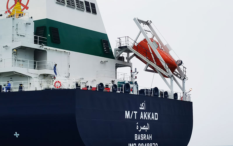NMF70KN Lauching Appliance of Free Fall Lifeboat