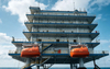 NM58F+PD70 Platform Davit