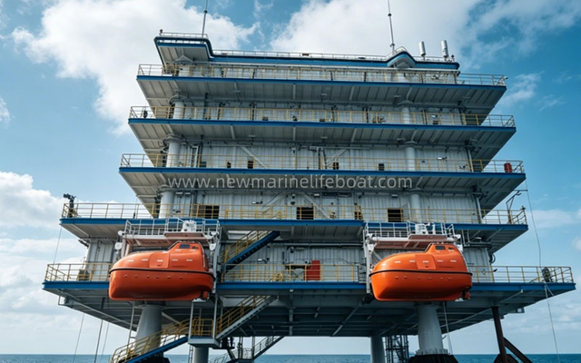 NM58F+PD70 Platform Davit